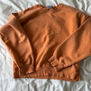 TNA Perfect Crewneck, Tangerine Orange